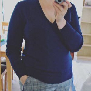 UNIVERSAL STANDARD Phebe Wool Sweater - Teal in S